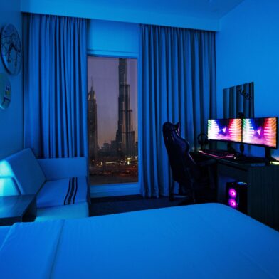 Dubai Rove hotel gamer pokoj